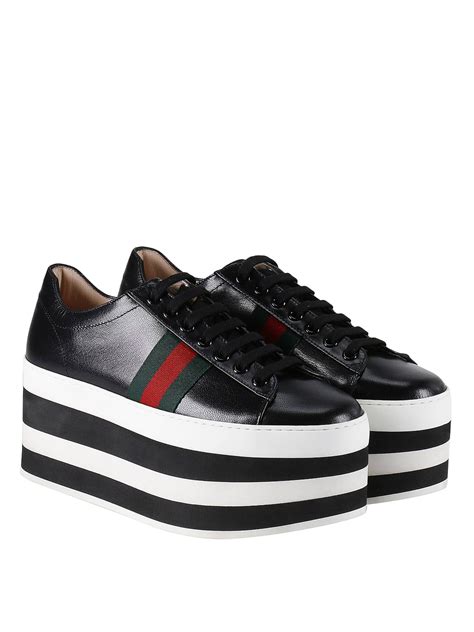 real gucci trainers|gucci platform trainers.